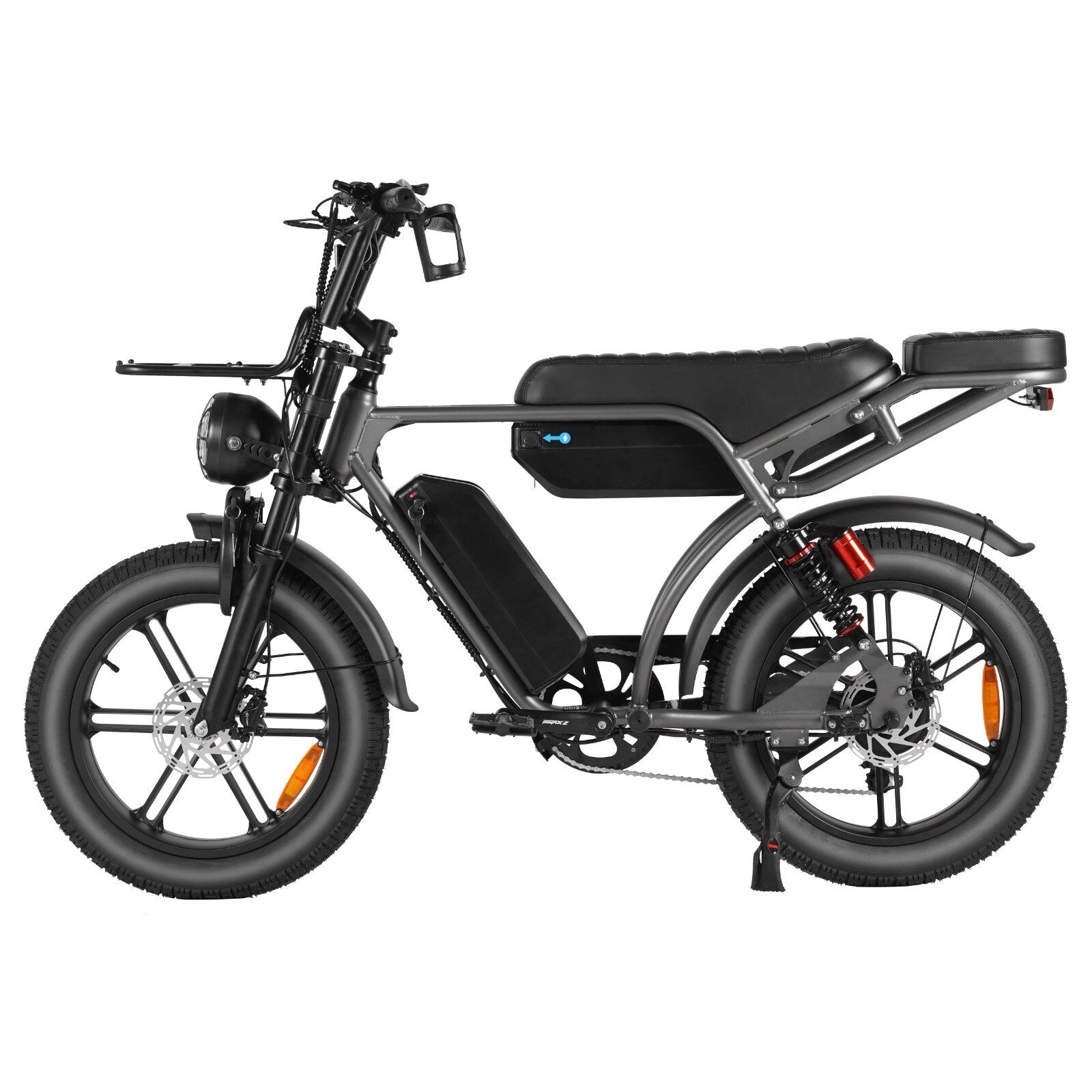 BR Atlas dual-battery fat tyre electric bike